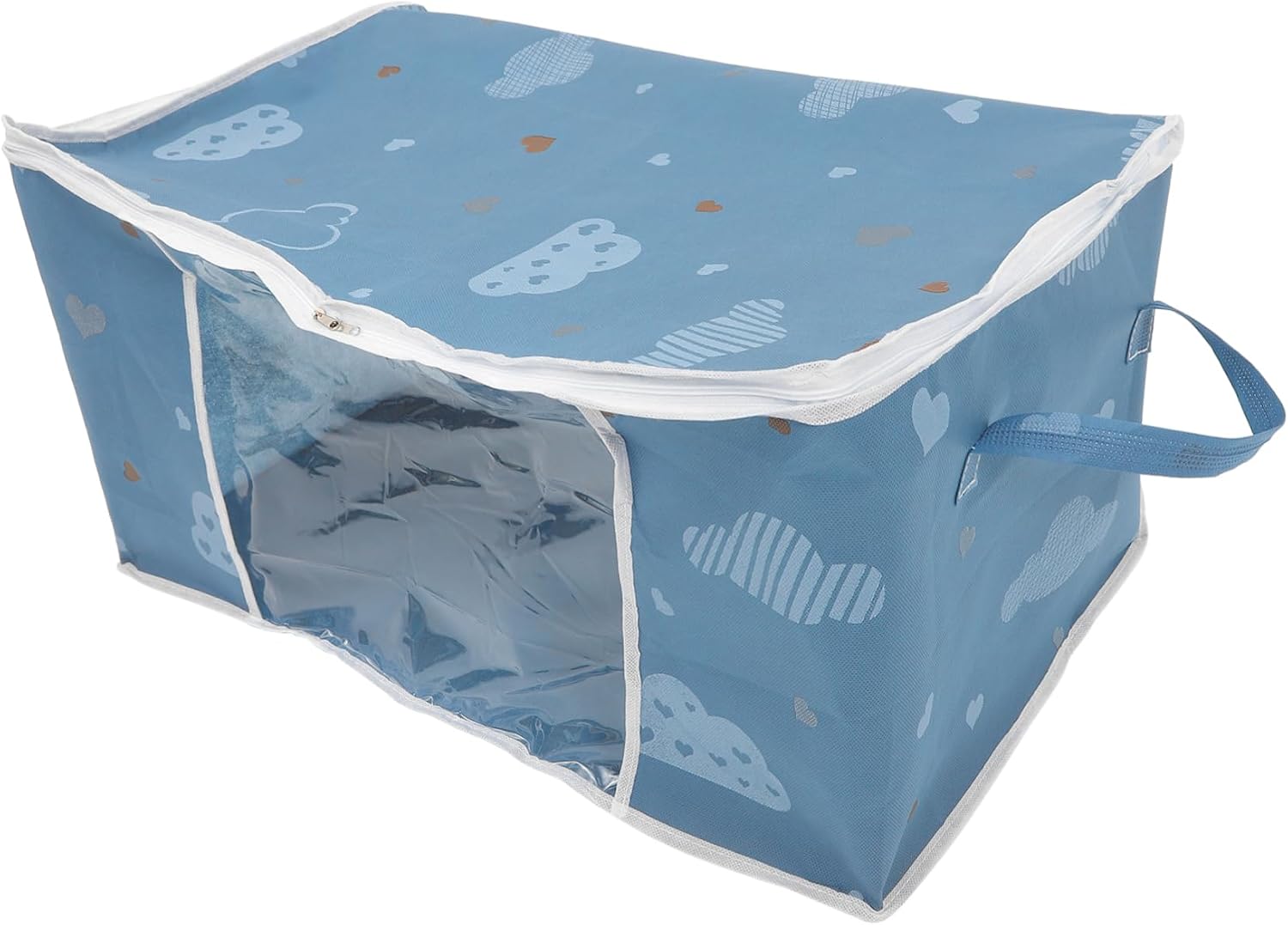 PRETYZOOM Waterproof Quilt Storage Bag with Zipper, Double Handles