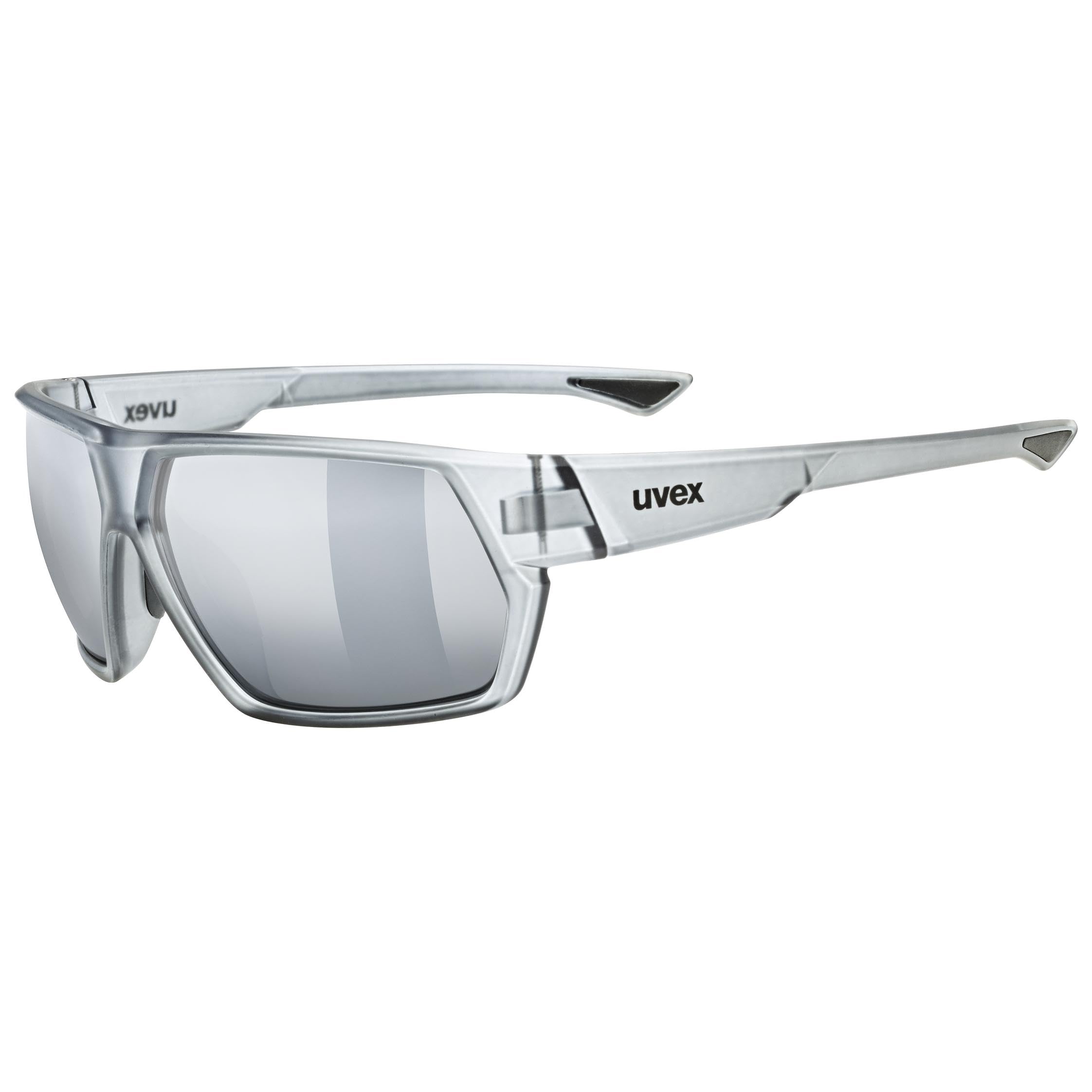 uvex sportstyle 238 - sports glasses for adults - strong UV protection - contrast enhancing - smoke mat - one size