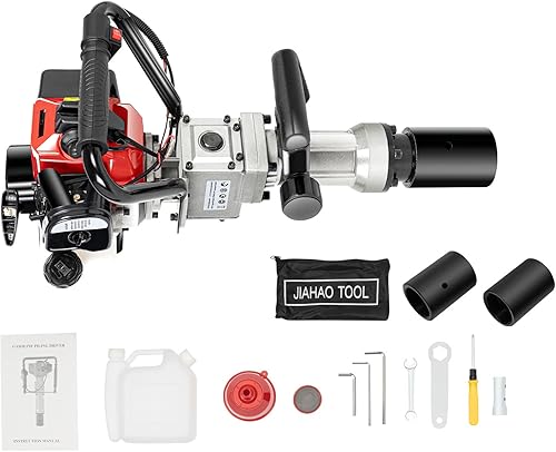 Miniatura 2 de Controlador de pila en T, controlador de pila de empuje a gas, controlador de pila de gasolina de 2 tiempos de 32.6 CC, controlador de pila de mano