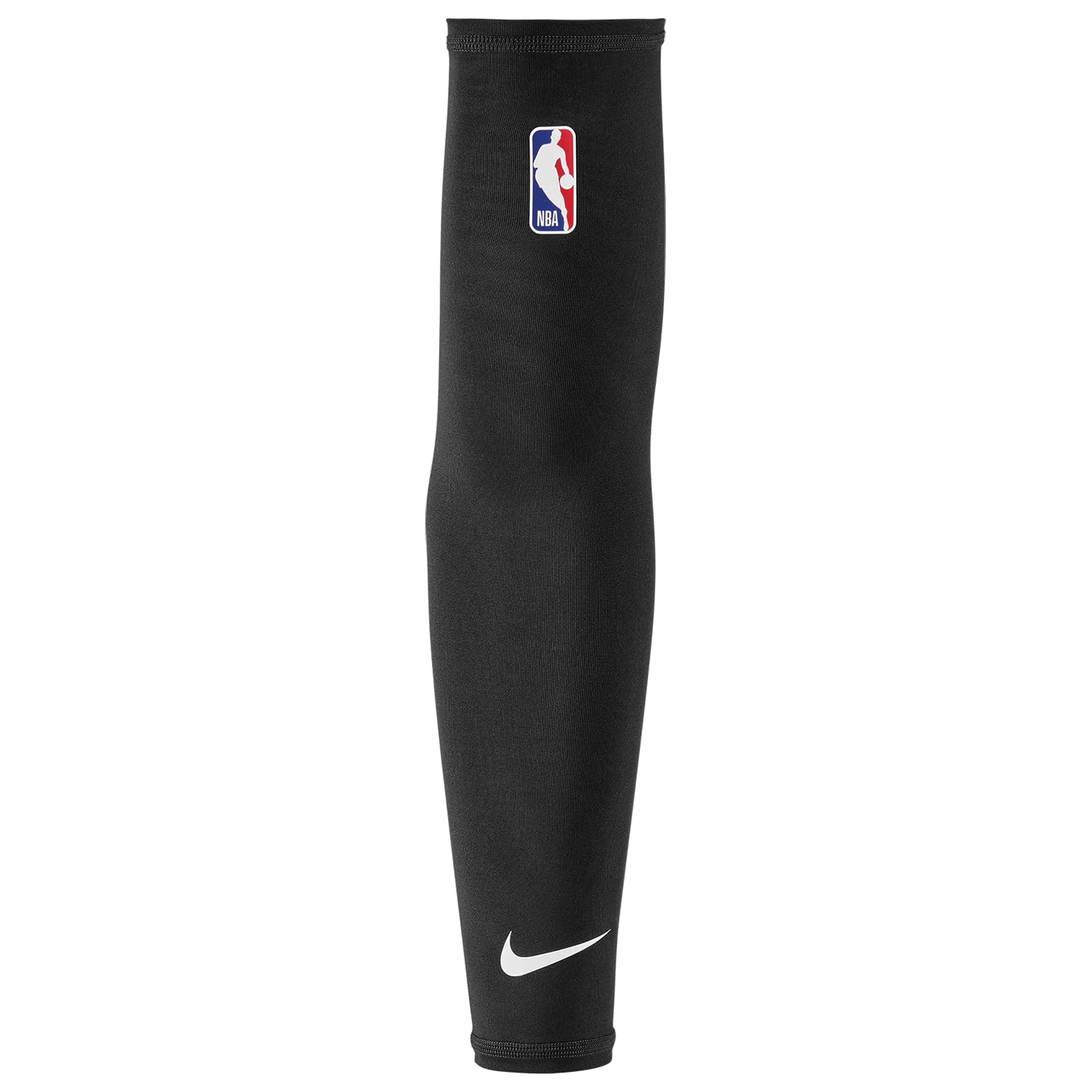 Nike Shooter Sleeve 2.0 NBA - Basketball Arm Sleeve - Compression Arm Sleeve for Shooting & Training, Black/White, L/XL