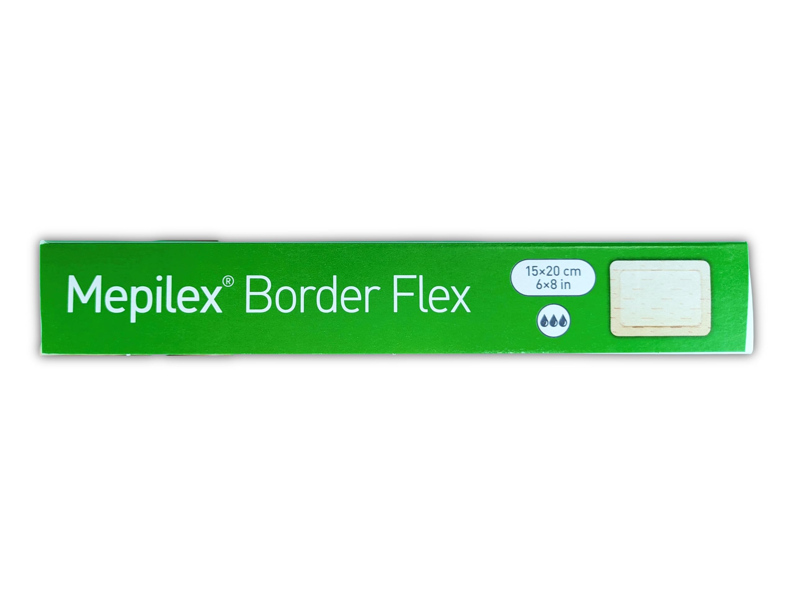 Mepilex Border Flex, Schaumverband, 15x20 cm, 5 pflaster