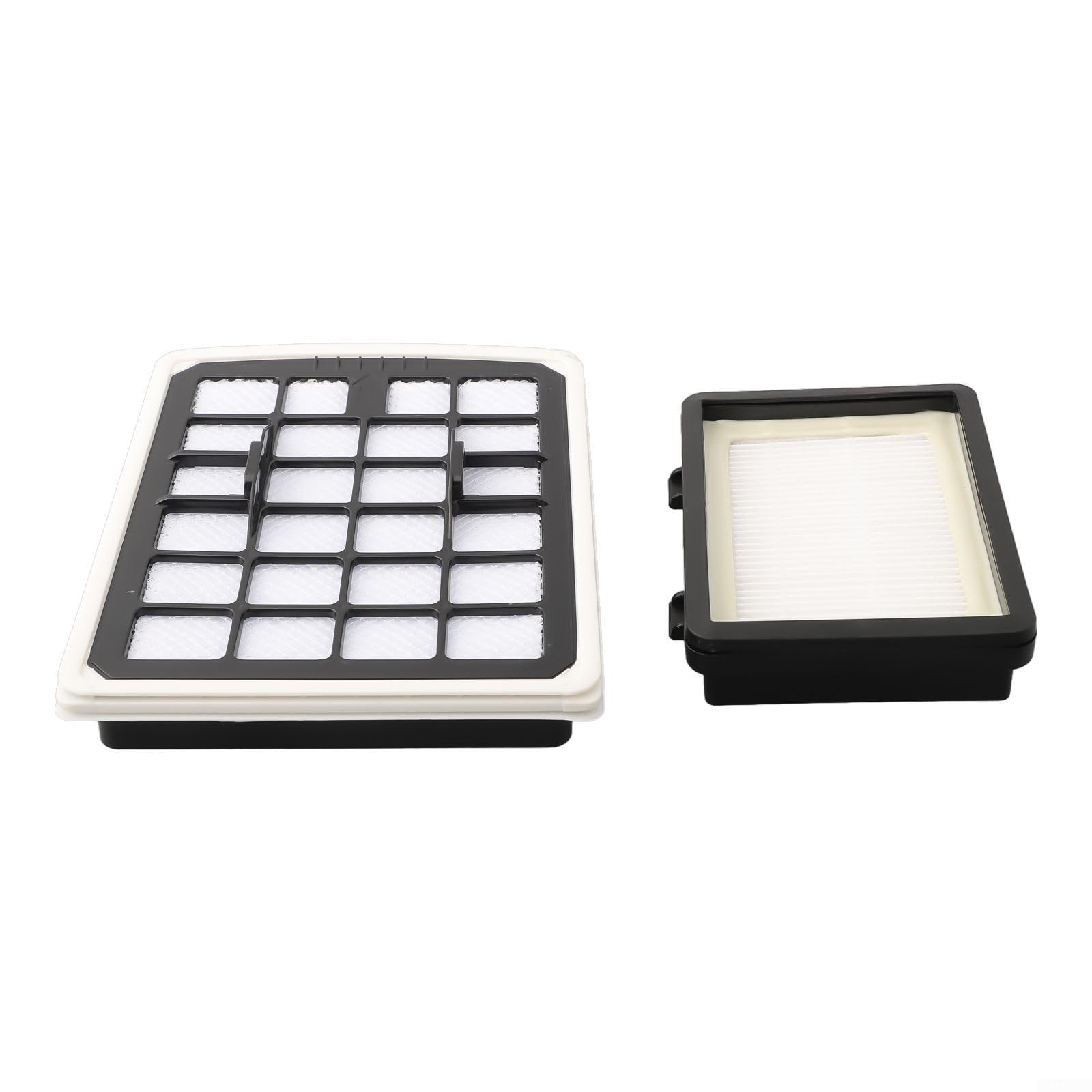 Container And Exhaust Filter Set Compatible With Bagless Canister Vacuum Cleaner Washable Fleece Material Replacement Parts 2 Pack