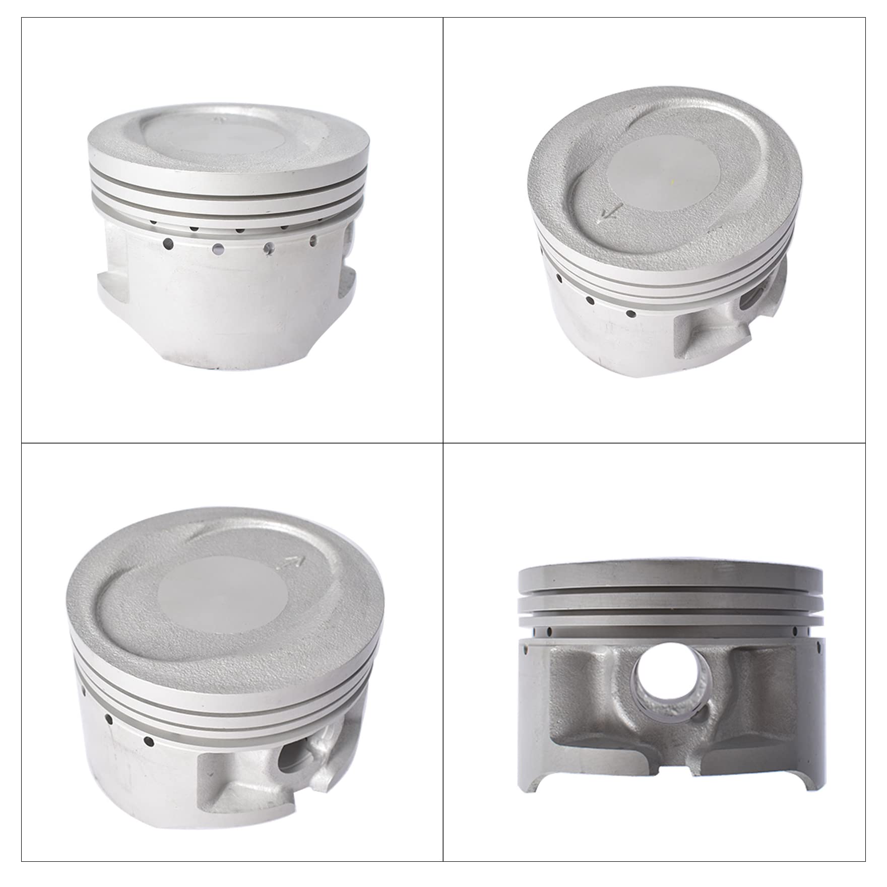 waltyotur Kit di ricambio per guarnizioni testa pistone cilindro per Yamaha Timberwolf 250 YFB250 YFB250FW 4x4 1992-2000