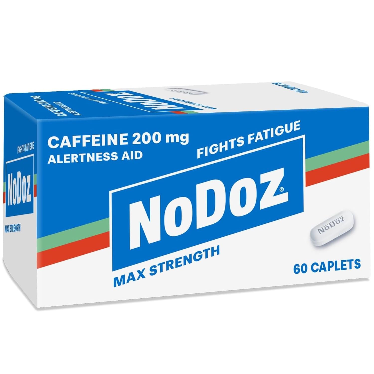 Amazon.com: NoDoz Max Strength Alertness Aid Caplets 60 ea (Pack