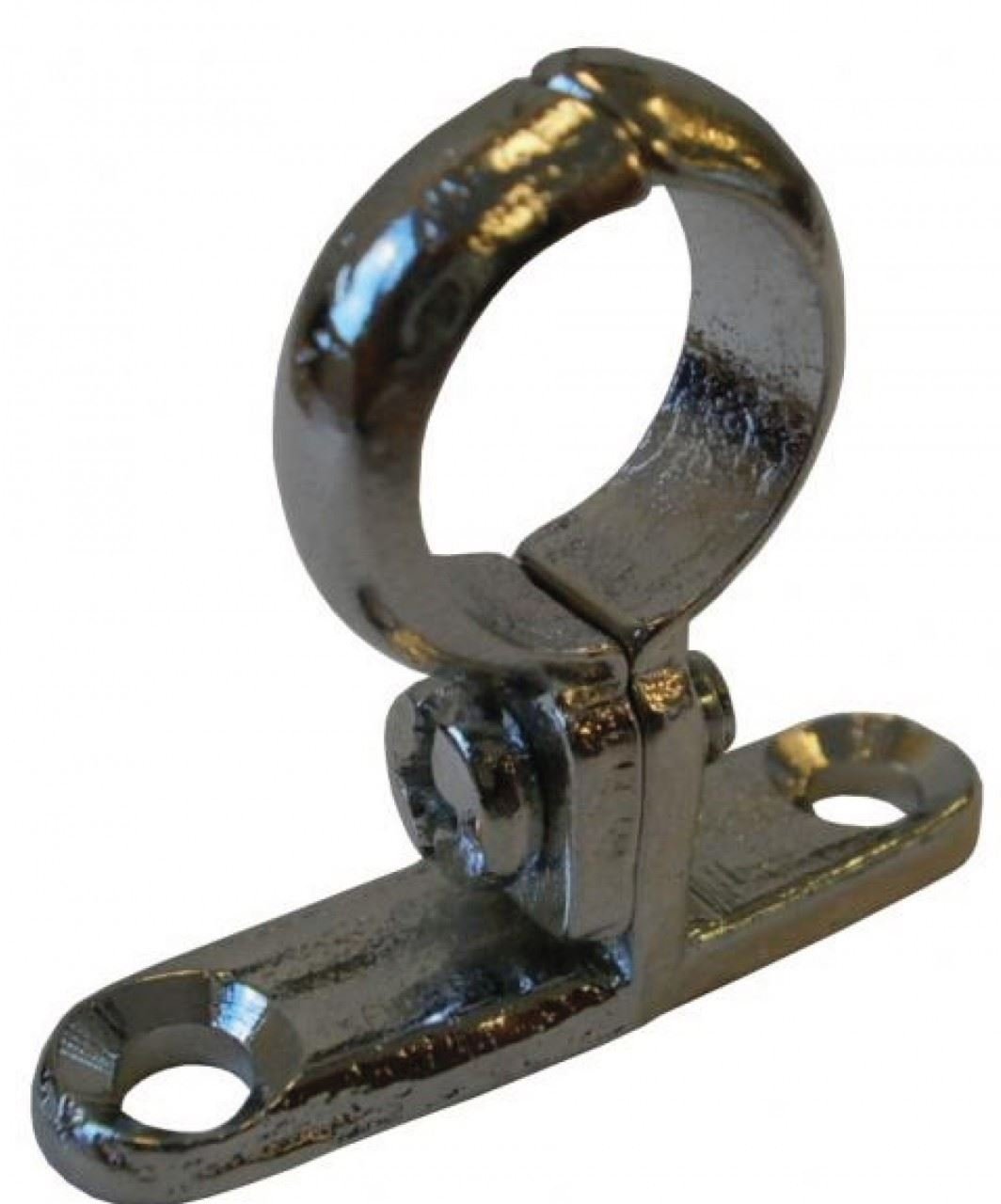 28 mm odlew mosiężny chromowany wkręcany wspornik rurowy - torba 2 szt