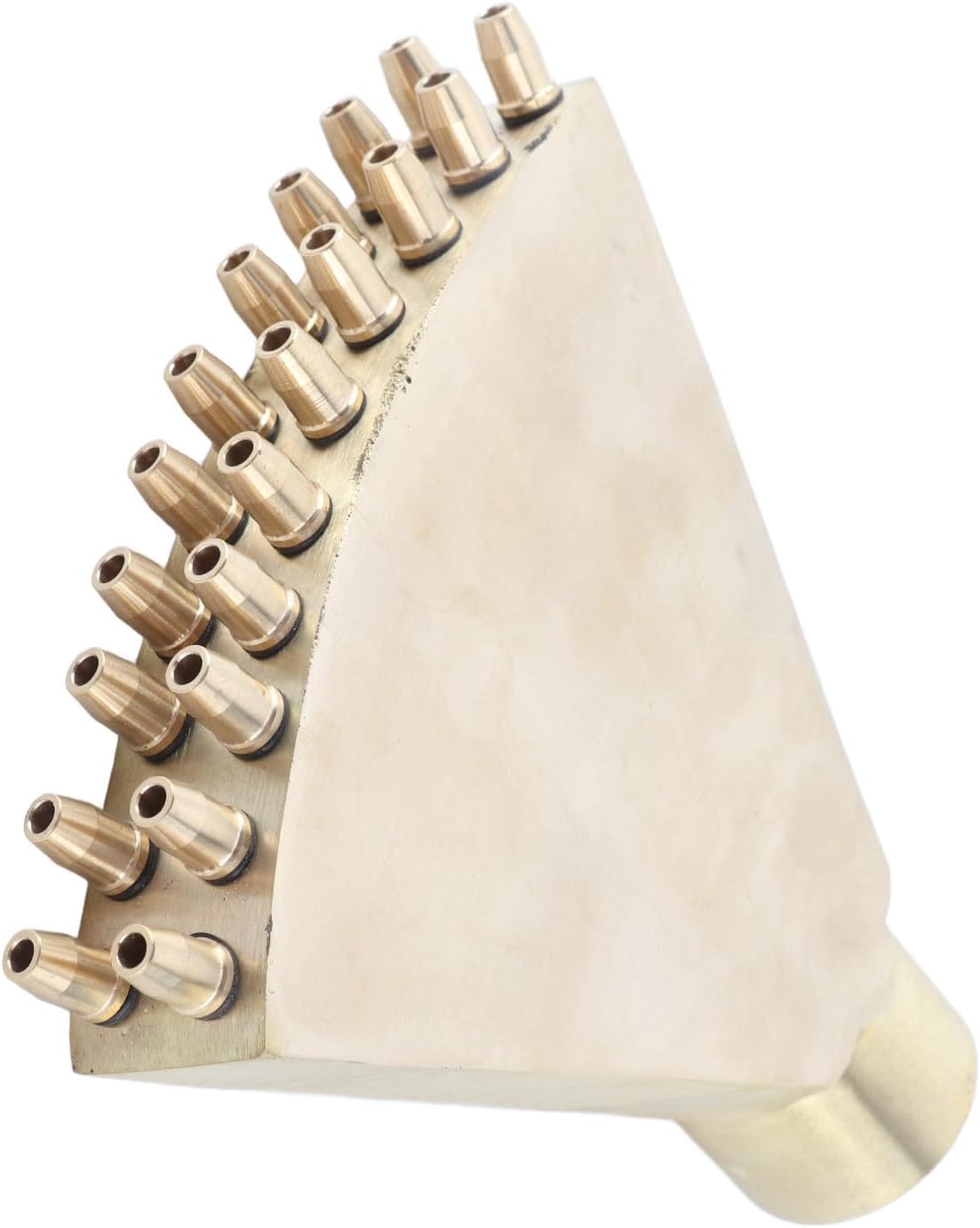 Brass Fountain Sprinkler | G1in Female Thread Adjustable Scattering Nozzle | Landscape Water Sprayer for Garden/Pond/Outdoor Decor