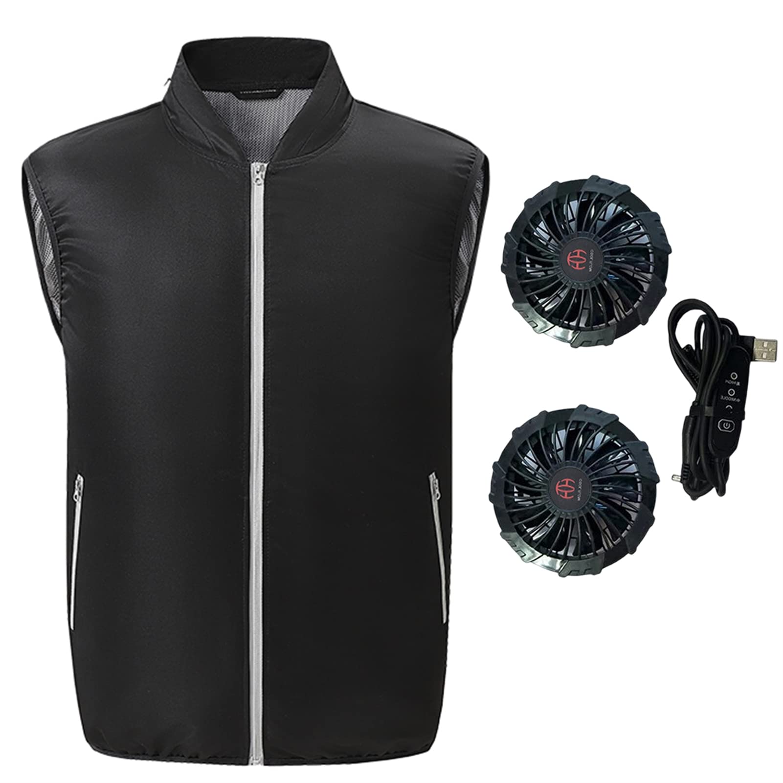Chaleco de aire acondicionado, chaleco de refrigeración para hombres, chaleco de refrigeración para trabajar, actividades al aire libre
