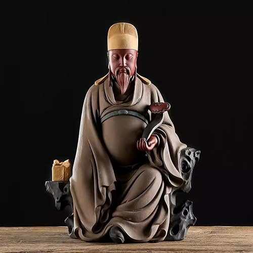 Miniatura 5 de Meditating Buddha Statue Ceramic Statue Ornaments for Home Worship Living Room Entrance Study Cabinet Decoration Decorations Figurine Sitting