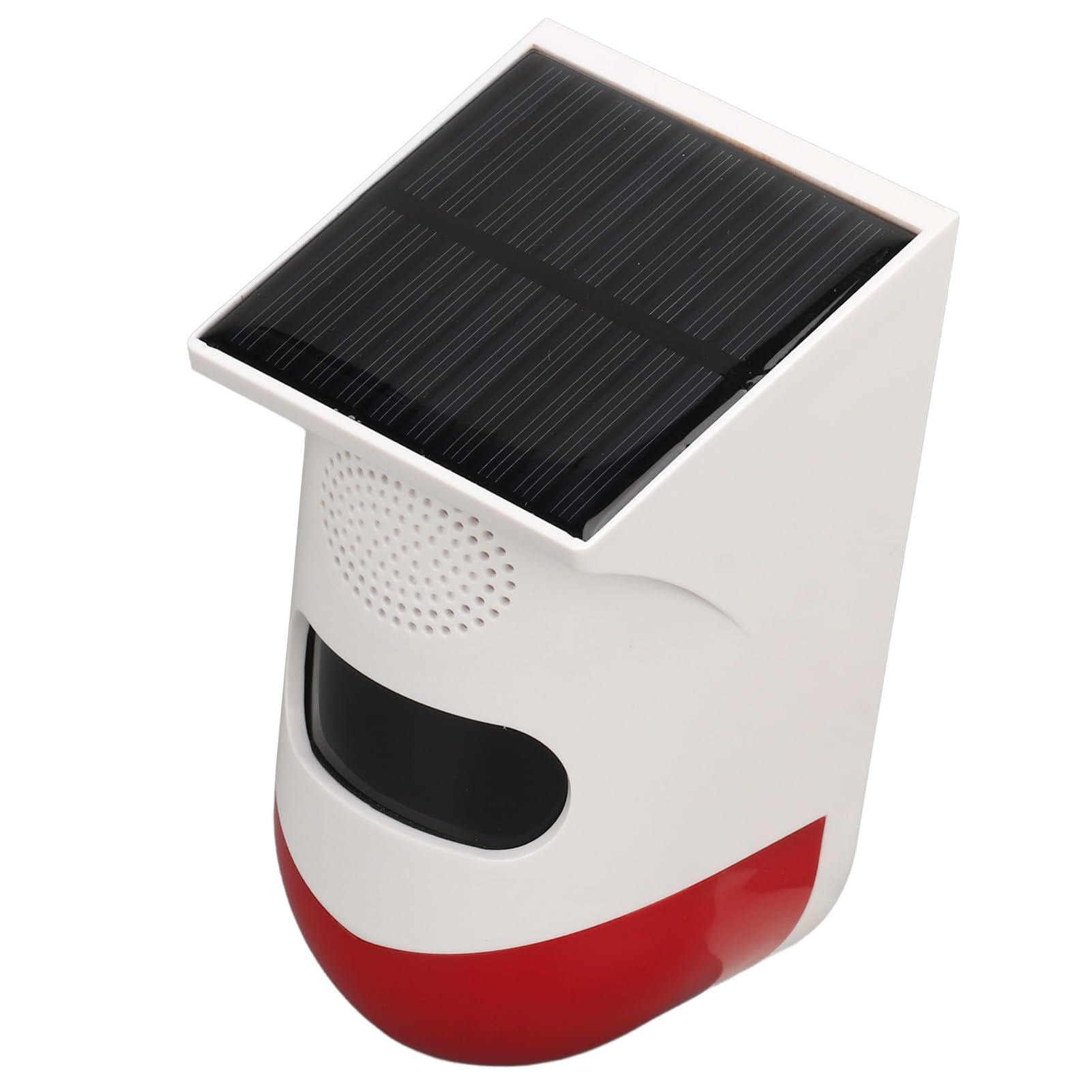 Sensore di Movimento Antifurto con Luce Stroboscopica Solare Impermeabile 120 DB per Villa e Garage Design Durevole