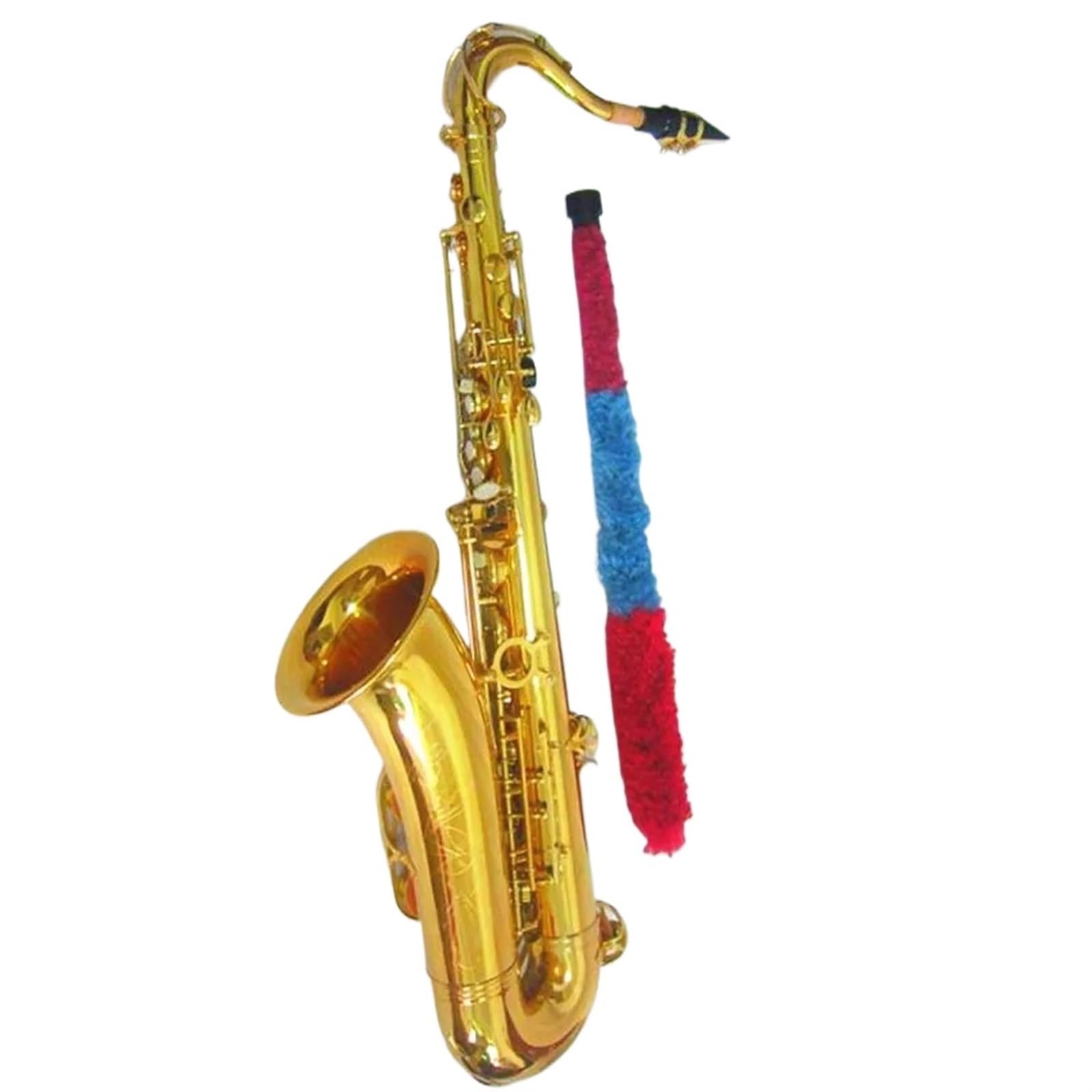 Saxofón Saxofón Tenor Si Bemol Instrumento Musical Dorado Lacado Saxo Tenor Profesional Con Estuche