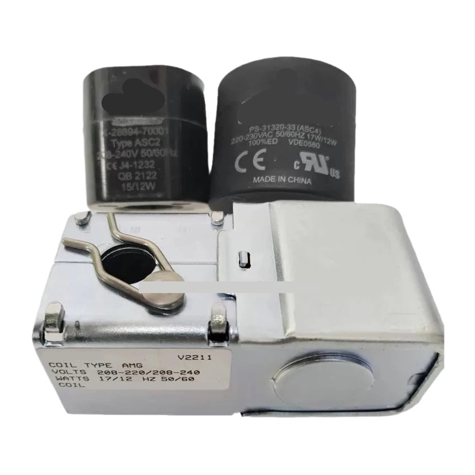 Zvqysgiw One Color 1Pcs Asc2 220V Asc2 120V Asc4 220V Asc2 24V 220V 120V Solenoid Valve Coil(Asc2 120V)