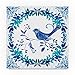 Winter Tales Bird by Irina Trzaskos Studio, 18x18-Inch Canvas Wall Art