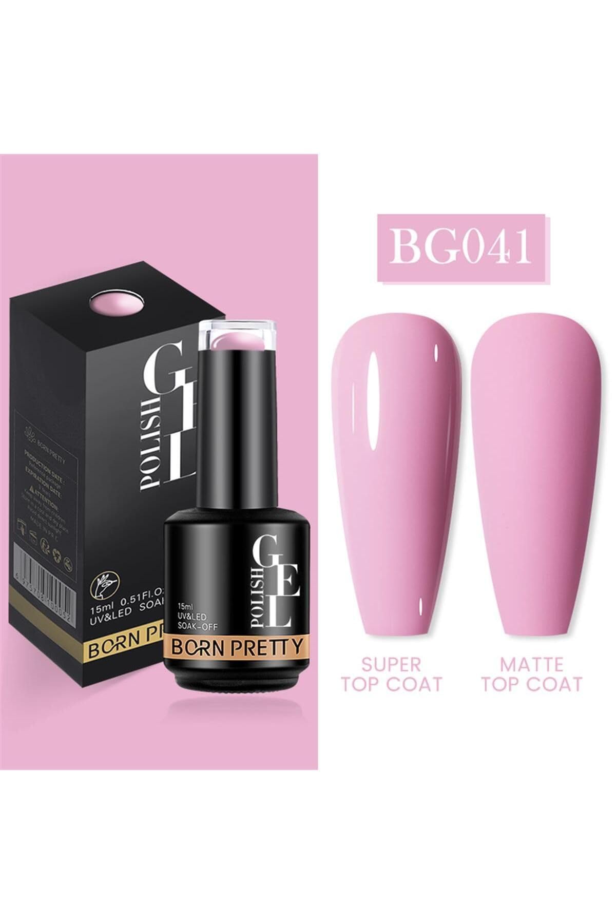 Born Pretty 15 Ml Kalıcı Oje Bg041 (55933) 3191