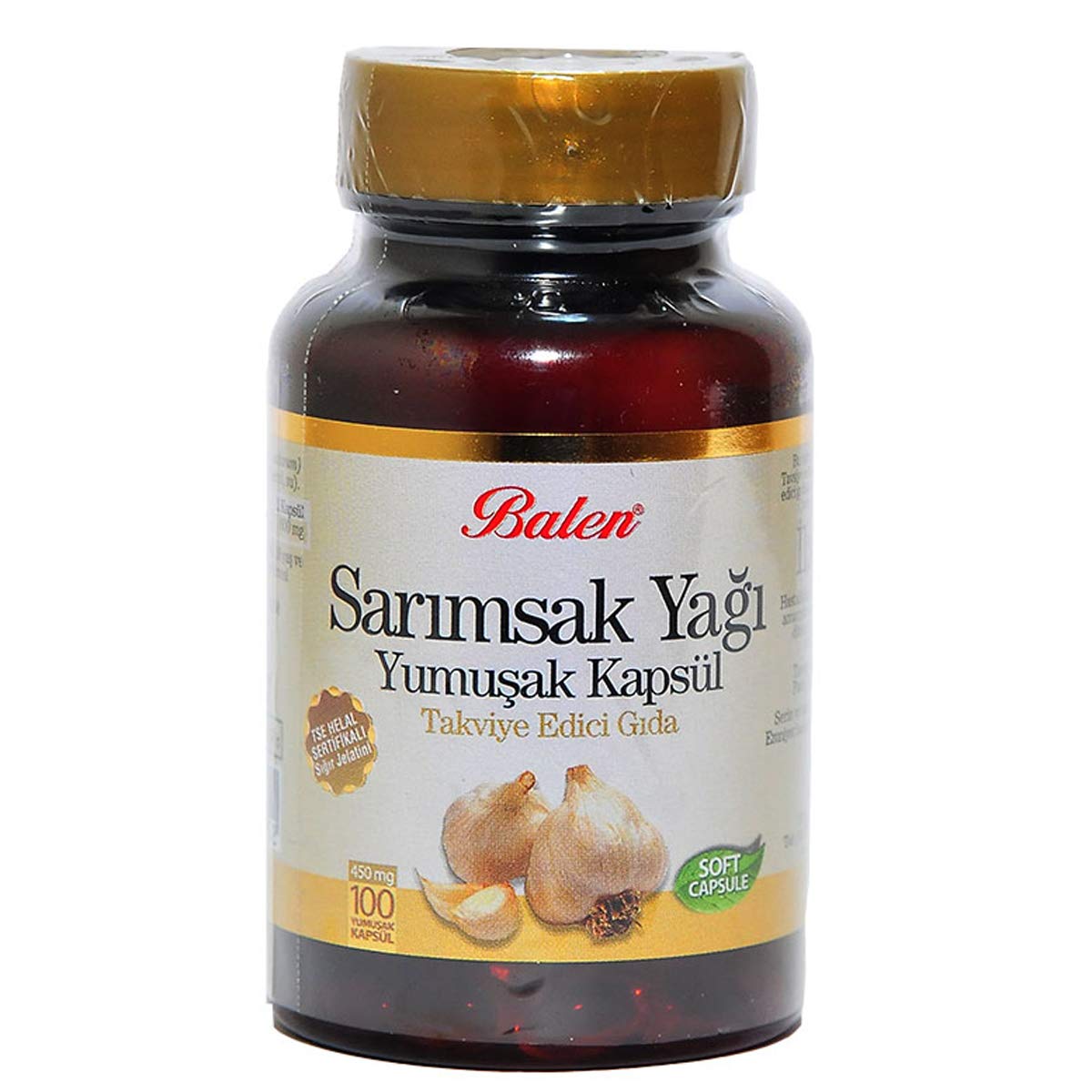 Balen Sarımsak Yağı Yumuşak Kapsül