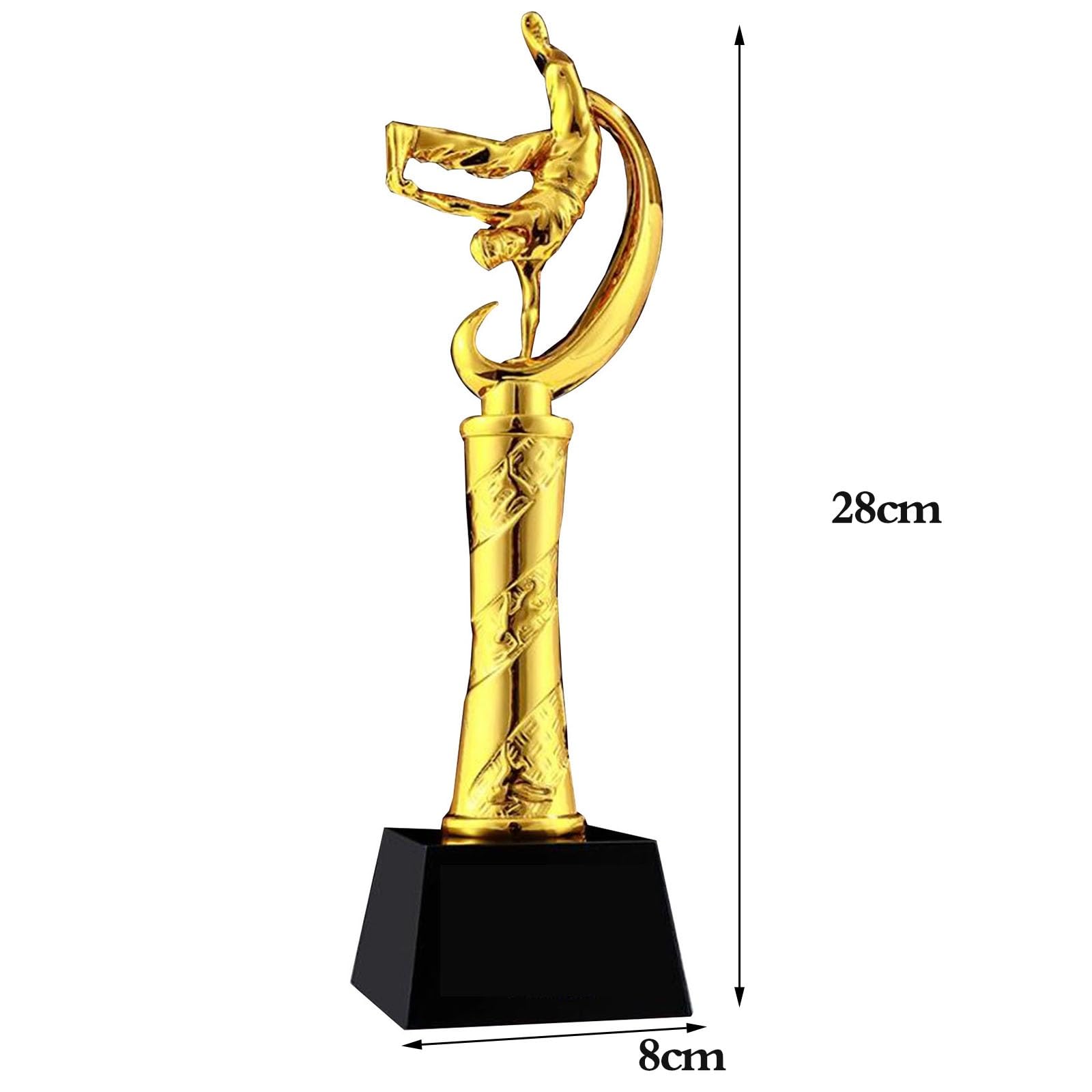Trofeos, medallas y premios Trofeo del Campeonato De Competición De Baile Callejero. Bailarina Profesional Rompiendo Trofeo Ganadora Categoría Junior Premios del Club De Baile