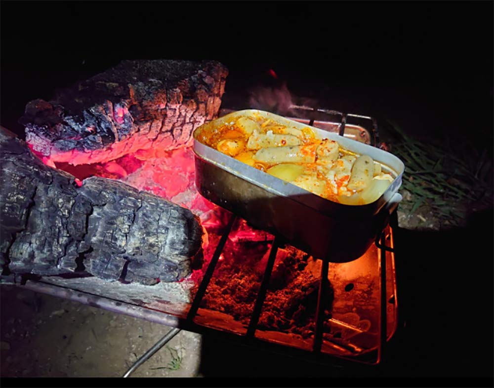 Amazon.co.jp: Bonfire Grill, Bonfire Stand, Grill, Can Be Used For