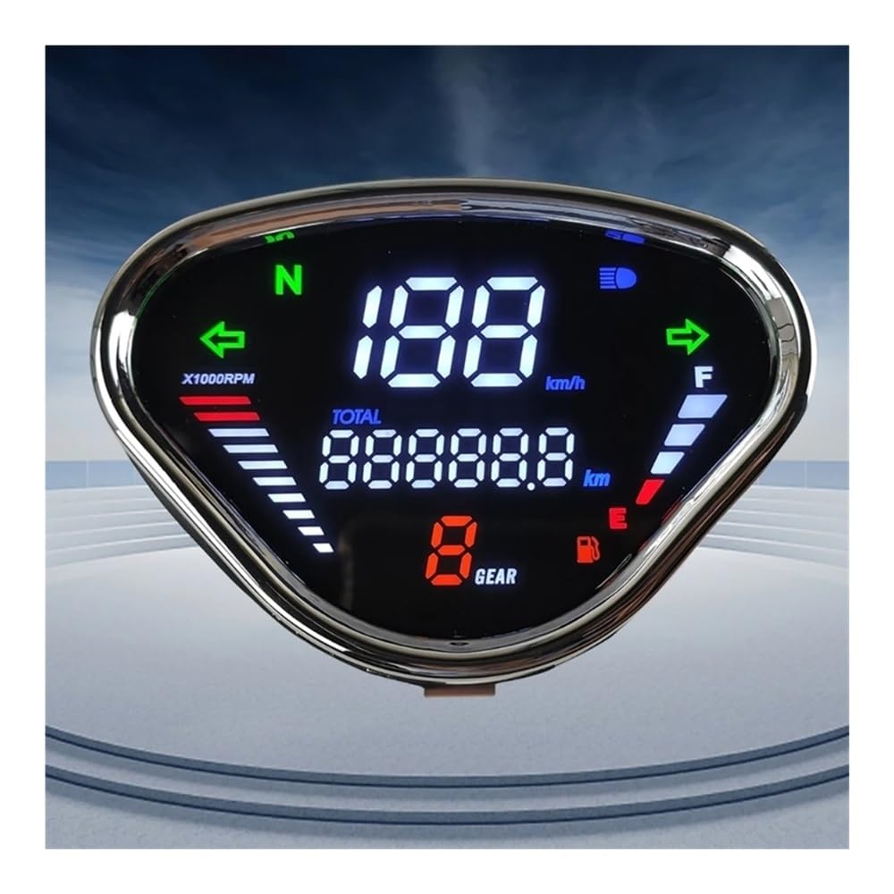 Speedometer Odometer Meter Odometer for DAX 70 CT50 CT70 Jialing70 CT90 CL50 Tachometer Backlight Digital Speedometer Motorbike Repair Accessory