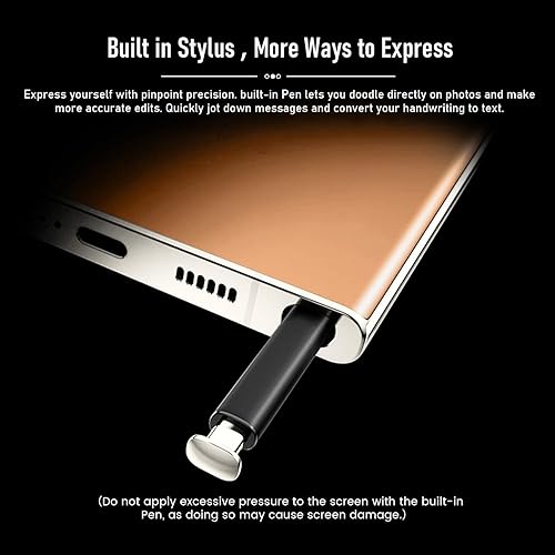 Miniatura 2 de C24U Teléfono desbloqueado 8GB+256GB Android 14.0 6.8 pulgadas Pantalla grande 6800mAh Batería Stylus incorporado Soporta 5GProcesador