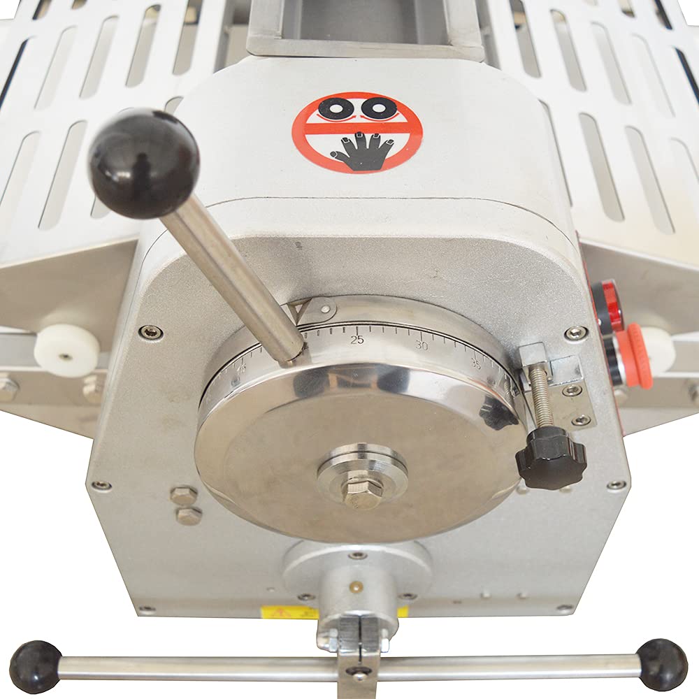 TECHTONGDA Commercial Dough Sheeter Countertop Pasta Roller Machine Fondant  Flattener Pizza Pastry Sheeter Bakery Baking Equipment 110V 400W :  Industrial & Scientific - Amazon.com