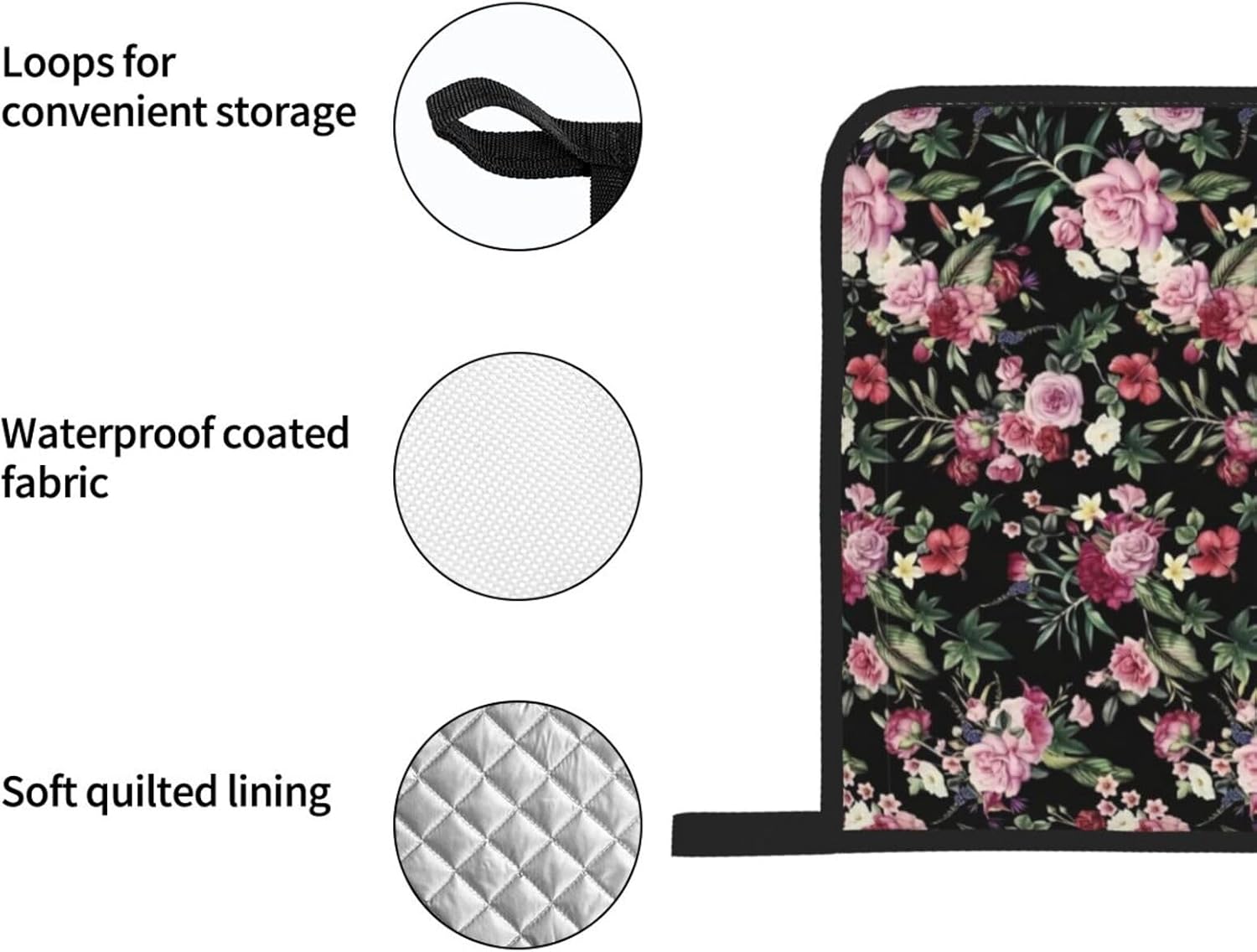 Safflower leaf Kitchen baking four piece set, fit for cooking and baking, oven, microwave, and outdoor barbecue