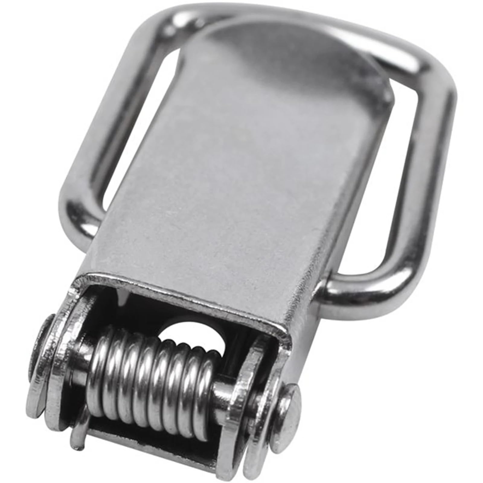 8 Stück Edelstahl-Entenmaulschnallen, Vintage-Mini-Schloss, for Truhen, Boxen, Geschenke, Koffer, Kofferschnallen, Knebelverschluss, Riegel, Klemme für Werkzeugkasten