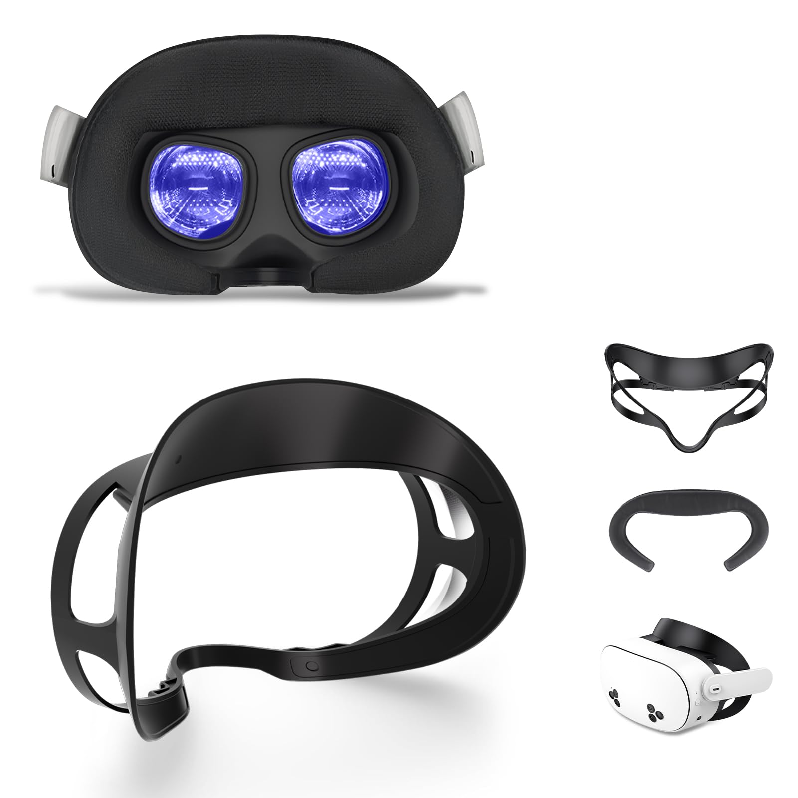 Amazon.com: VR Open Facial Interface for Meta Quest 3S,Breathable