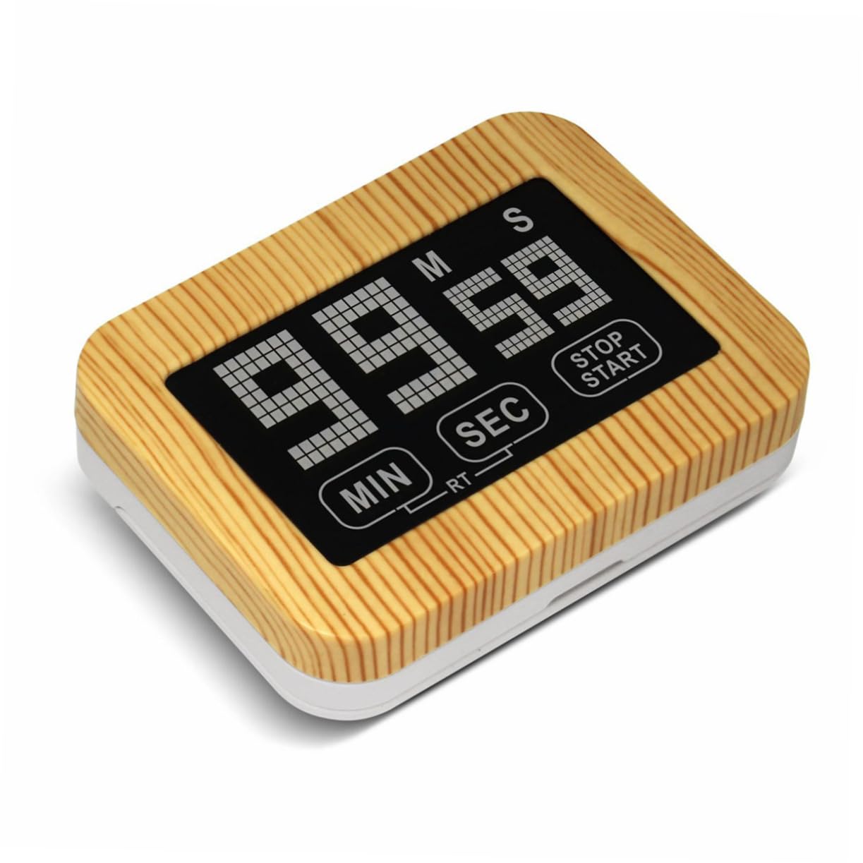 Amosfun 3 Pièces minuterie pour la Maison Timer minuteurs magnette minuterie magnétique de Cuisine magnétique de Cuisson Dispositif de chronométrage magnétique Khaki