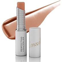 Mirabella Perfecting Longwear Cream Concealer Stick, Weightless & Versatile Hydrating Concealer Makeup Highlights, Contours, Soothes, Nourishes & Moisturizes Skin, Age-Defying Benefits, Medium/Dark IV