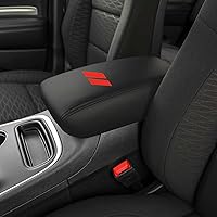 Vista 10 de Funda para reposabrazos de automóvil Dodge Durango 2011-2020, fundas de almohadilla de consola central, resistente a los arañazos, protector