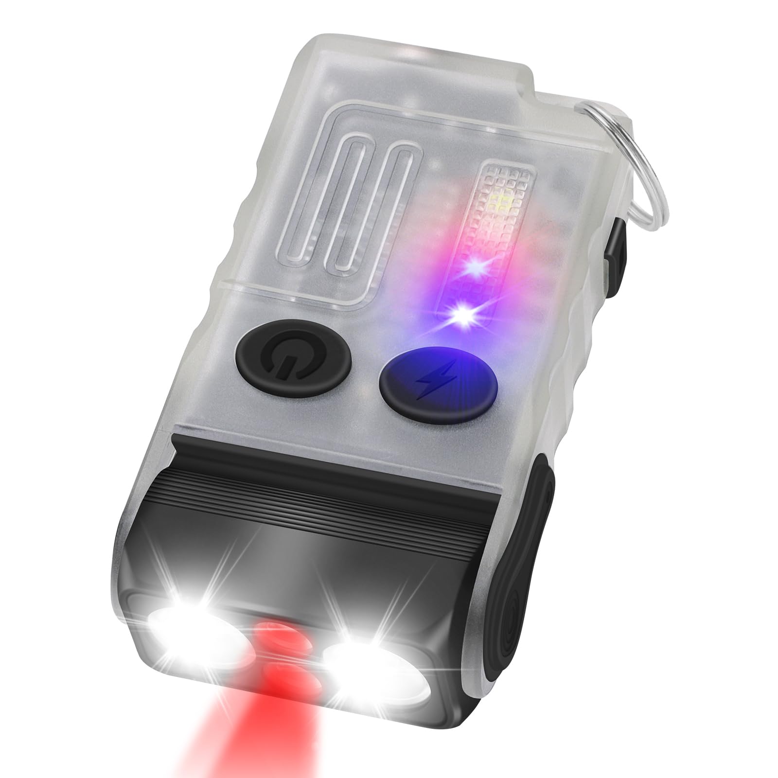 HOSONIC V20 Mini Starke Taschenlampe 180° Drehbar, 1000 Lume