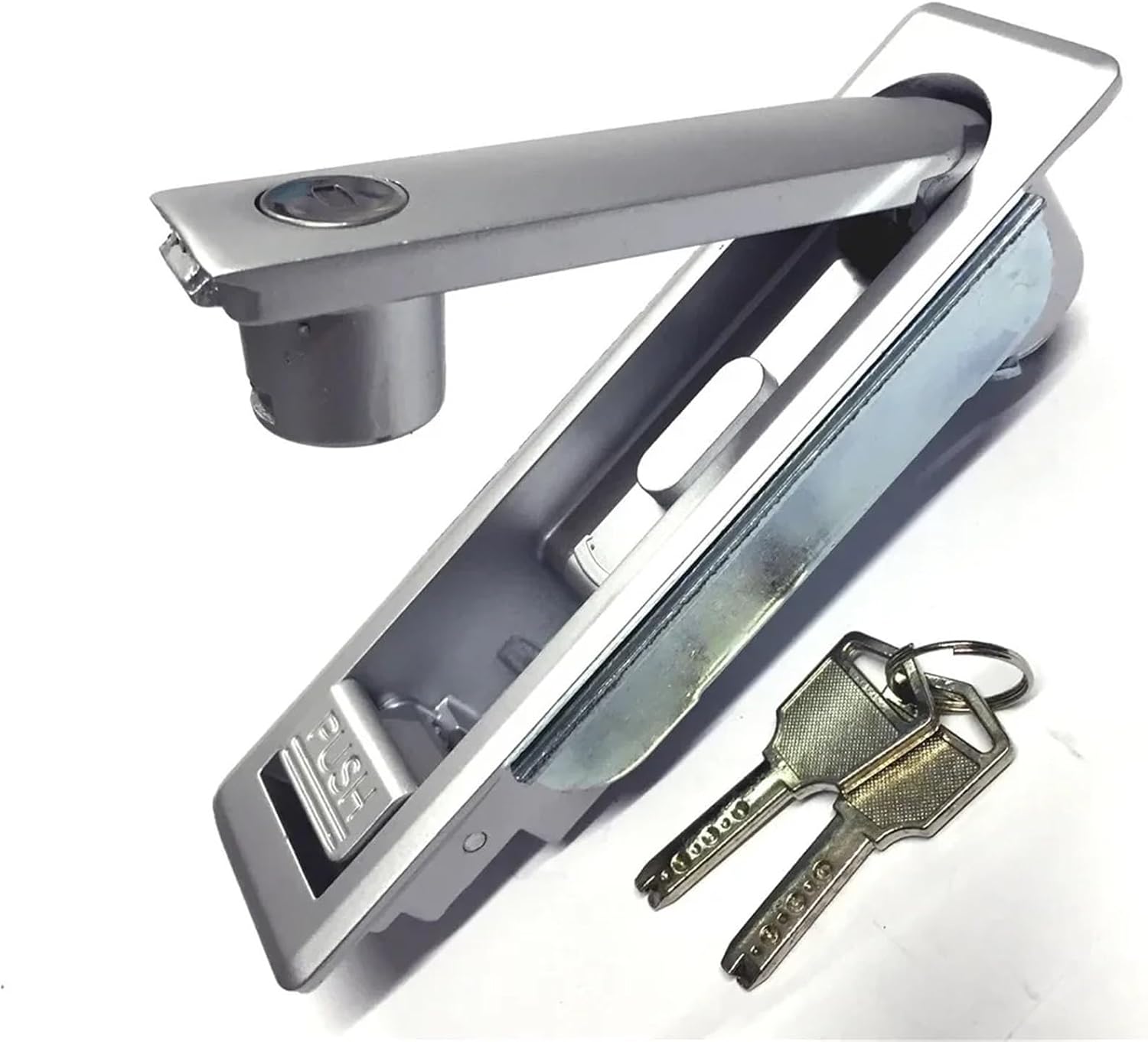 Handle Cabinet Key Lock Zinc Alloy for Bus Truck Car Trunk Electronical Locker Air Box MS213 1Pcs(713-1)