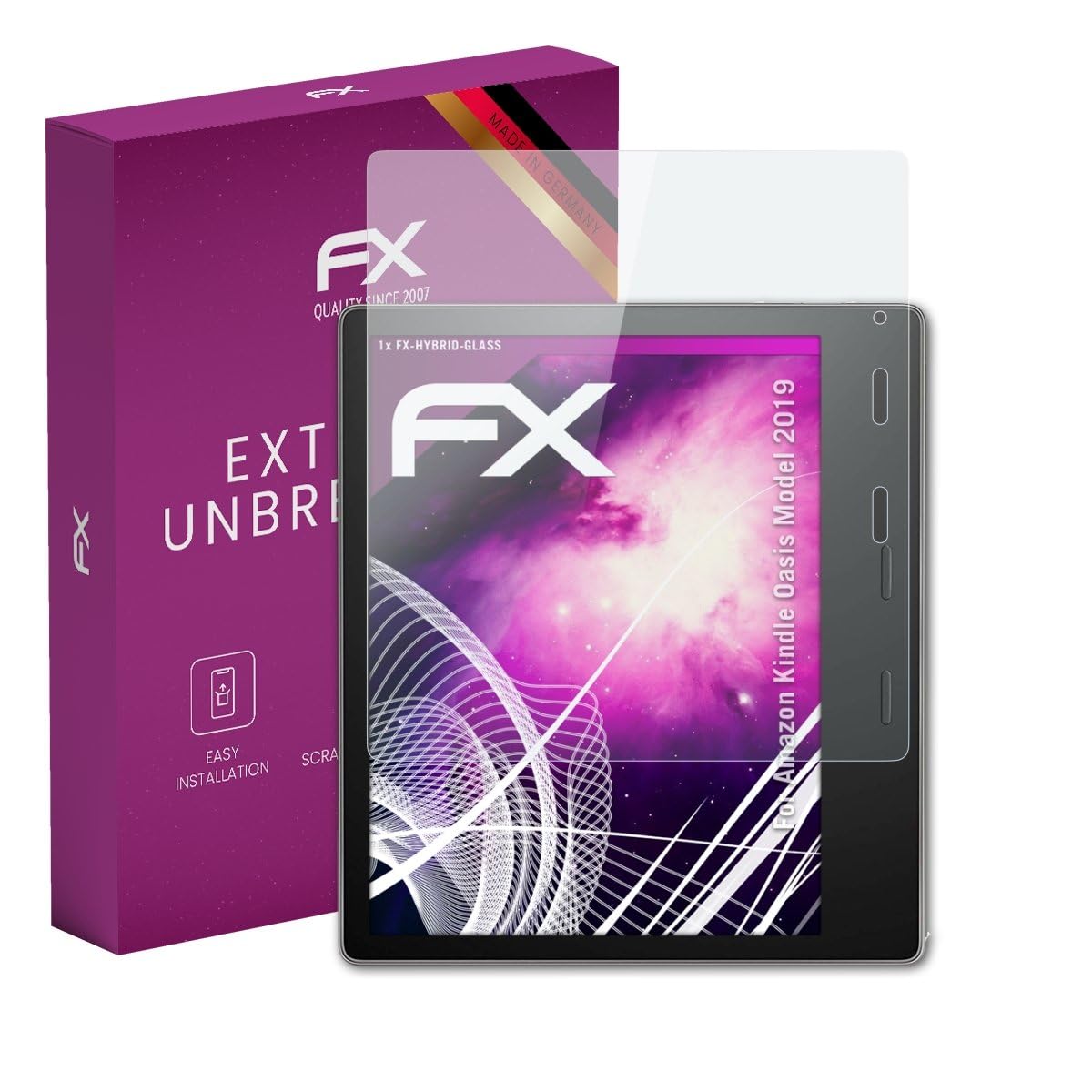 AtFoliX Glass Protector For Amazon Kindle Oasis Model 2019 9H - View #10