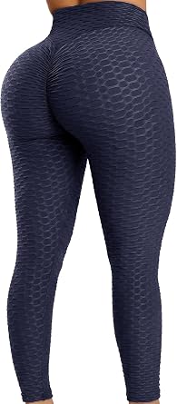 FITTOO Women Butt Lifting Leggings Workout 3D Anti Cellulite