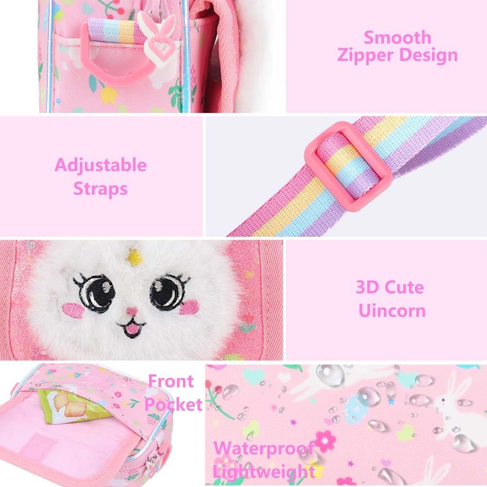 Girls Purse for Kids Age 3-12 - Purse for Little Girl Gifts, Crossbody Bag