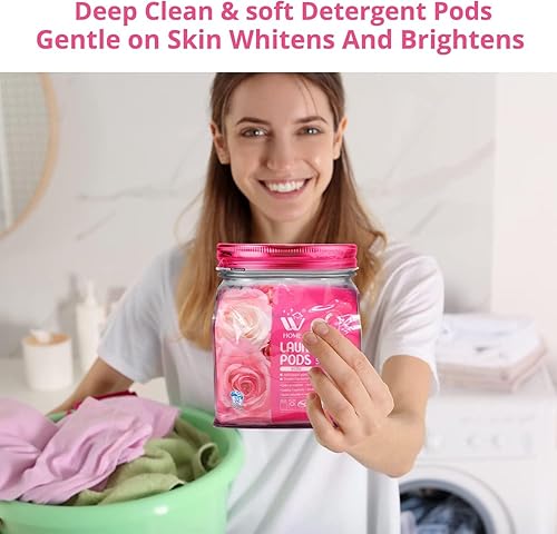 Miniatura 7 de Natural Solution Cápsulas de lavandería 5 en 1, bolsa de 32 unidades, alta eficiencia (HE), ultra concentrado con potente tecnología de levantador