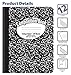 Better Office Products Composition Book Notebook - Hardcover, College Ruled (9/32-inch), 100 Sheet, One Subject, 9.75