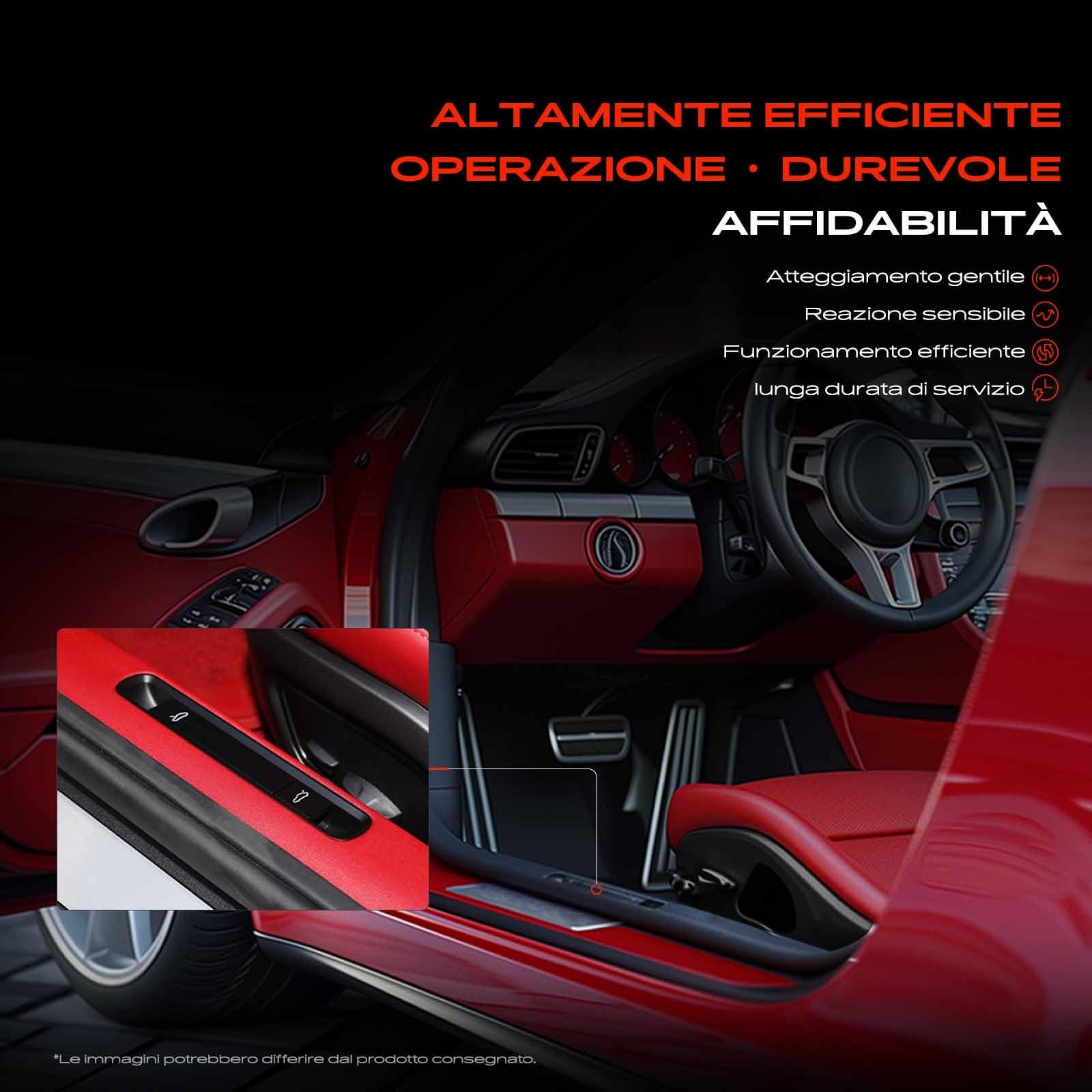 Frankberg Coperchio bagagliaio Interruttore 6 poli Portellone posteriore Compatibile con 911 991 718 B.o.x.s.t.e.r 982 718 C.a.y.m.a.n 982 911 Cabriolet 991 Replace# 99161310501A05