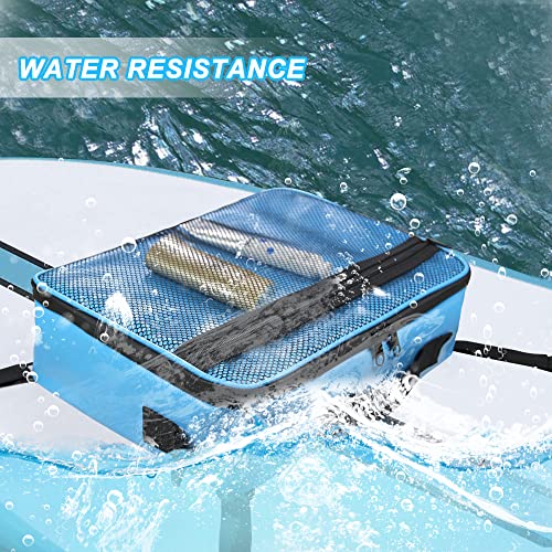 Swaigger Deck Bag-Sup Cooler/Waterproof Deck Bag 11L, Mesh Top Pocket, 10 Can Surfing Insulated Kayak Cooling Bag, Portable Sup Travel Accessories(Blue) #TOP2