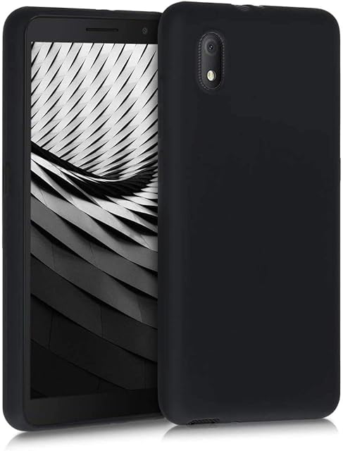 PIXFAB For Alcatel 1B 2020 Case, [Ultra Slim] Scratch Resistant TPU Gel Rubber Soft Skin Silicone [Protective Case] Phone Cover For Alcatel 1B (2020) 5002D - Black