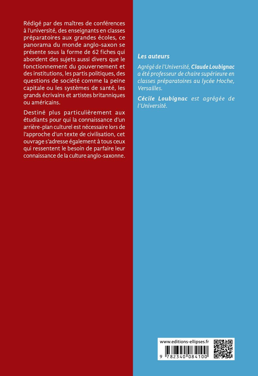 Fiches de civilisation américaine et britannique