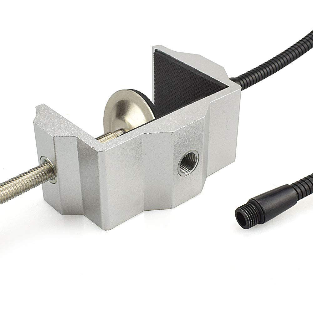 Usb 3X lente d'ingrandimento per saldatura lente d'ingrandimento luce di lavoro supporto per saldatore banco panca morsetto da tavolo con bracci flessibili 2 pezzi