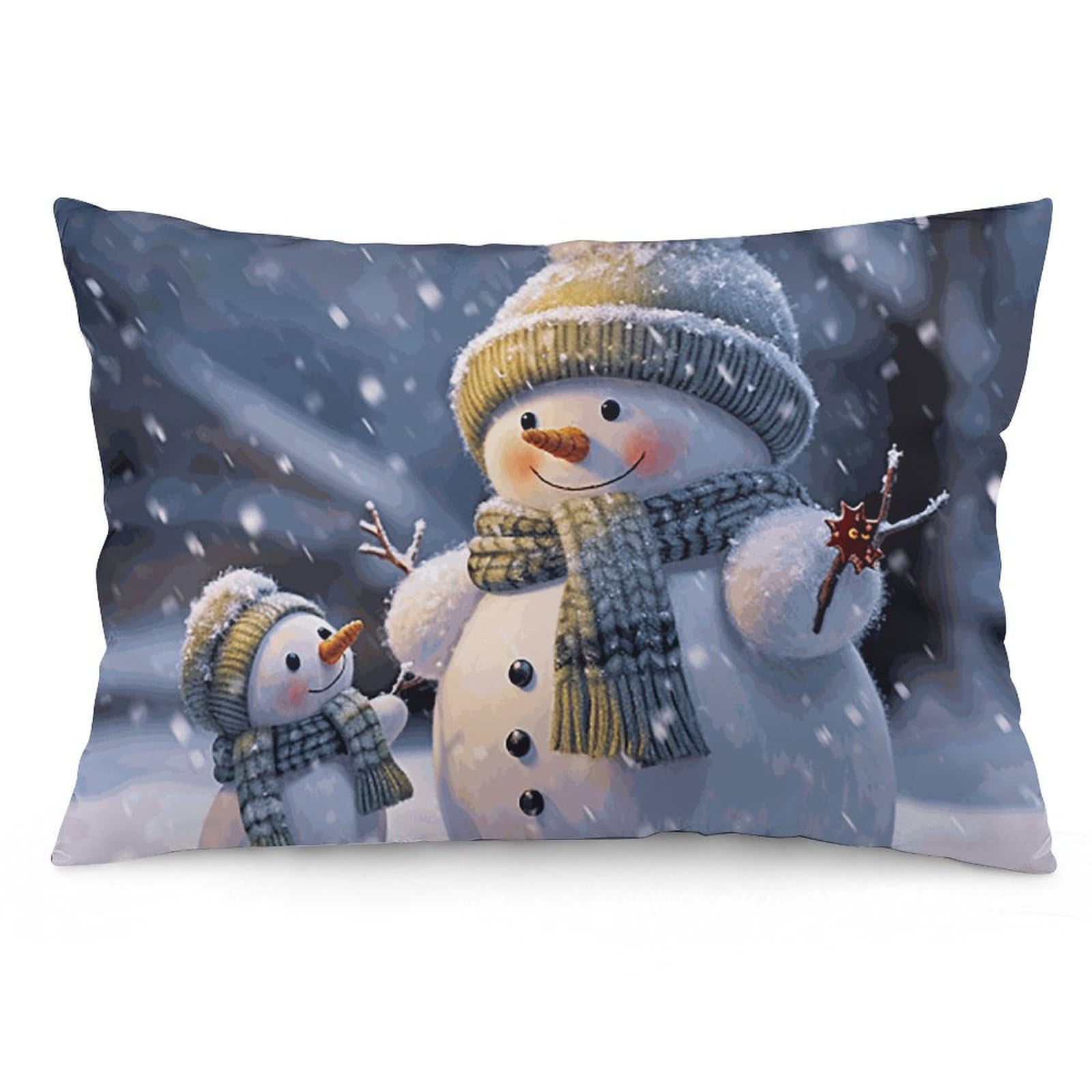 Taies d'oreiller super douces et colorées pour un sommeil ultime en hiver