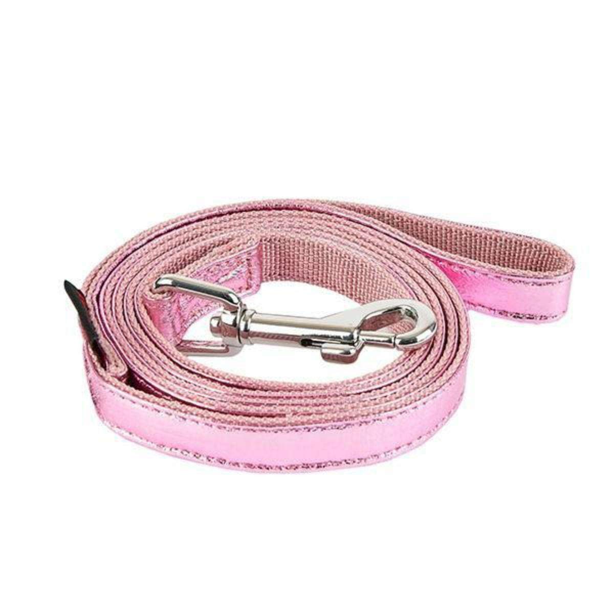 Puppia PASD-AL1659-PK-M Evon Lead Dog Lead, M, Pink