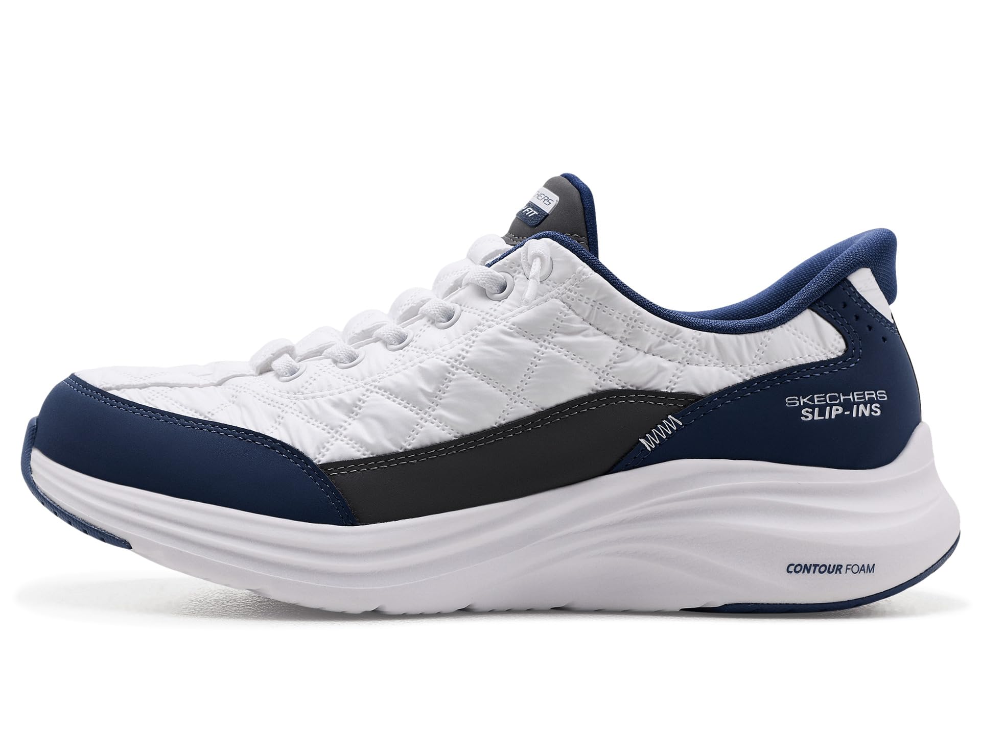 Skechers Slip-Ins: Contour Foam Slipper Weiß