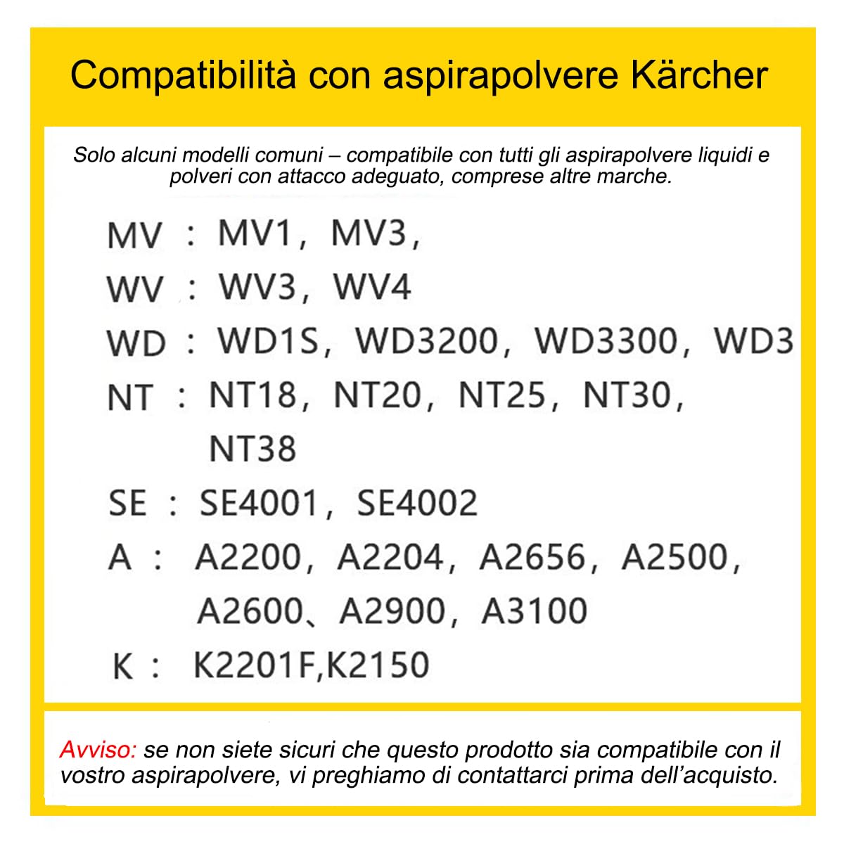 10x pezzi Sacchetti Aspirapolvere, Universali Sacchetto Filtro In Carta Sacco per Karcher WD3, WD 3 Premium, WD2, MV3 MV2, A2204, A2204, A2534, WD3200, WD3500P, KAR69591300