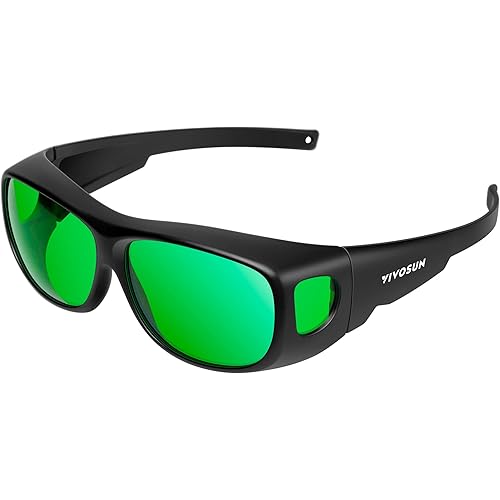 VIVOSUN Indoor Hydroponics Grow Room Glasses with Glasses Case