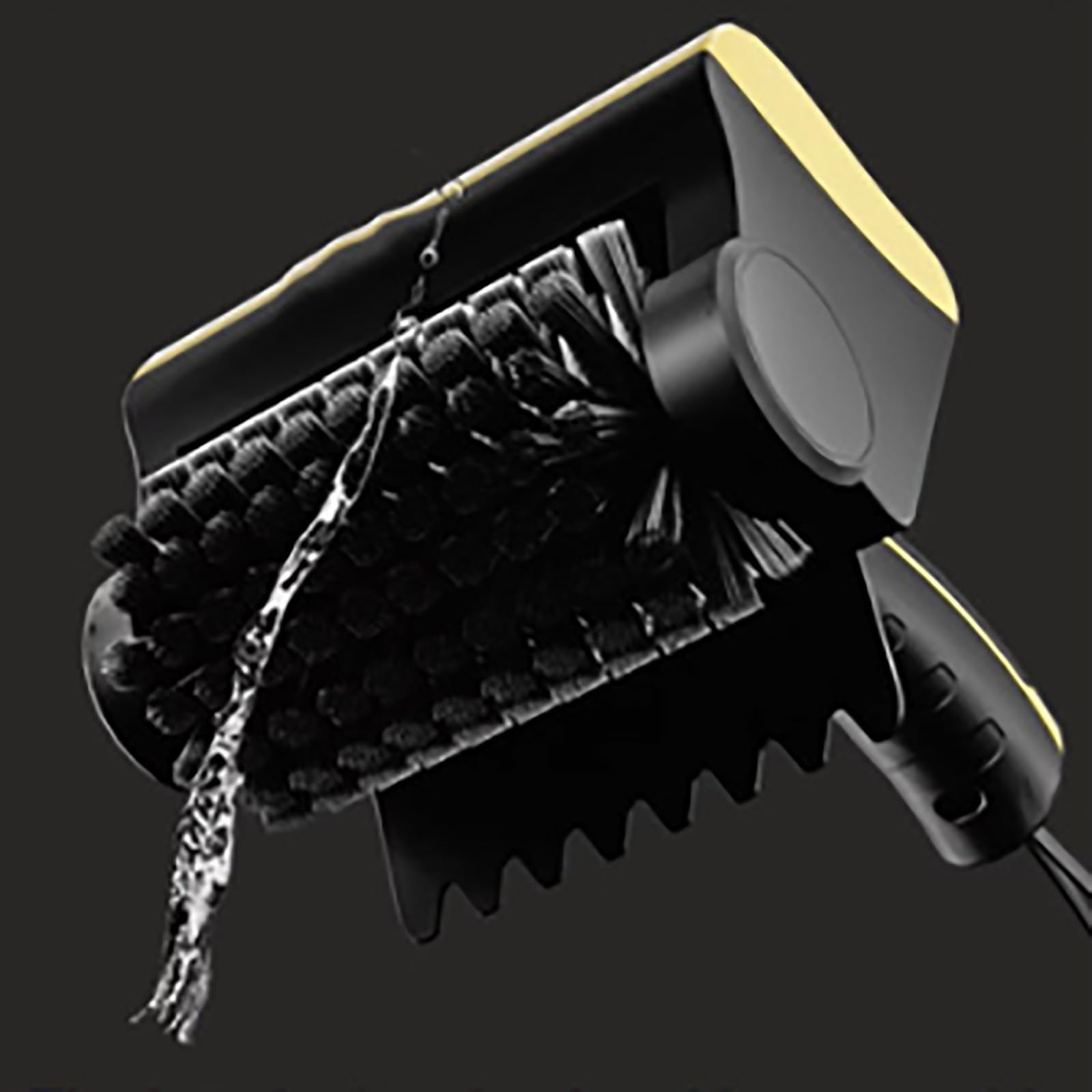 Grill Clean Bürste mit Flüssigkeit, Kabellos Wiederaufladbar Barbecue Grillreiniger, 2-, 360° Rotierende Reinigungsbürste mit Ersatz 061487