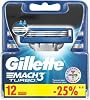 Gillette Mach3 Turbo Replacement Razor - 12-pack