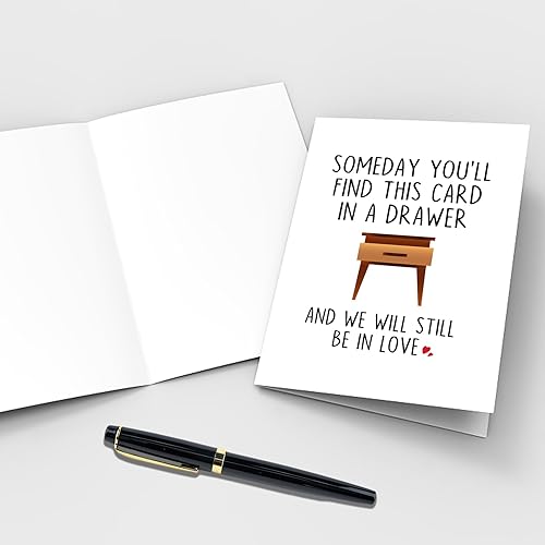 Miniatura 3 de Tarjeta divertida para hombres y mujeres, tarjeta de aniversario para marido y esposa, tarjeta de cumpleaños para él y ella, tarjeta de amor,