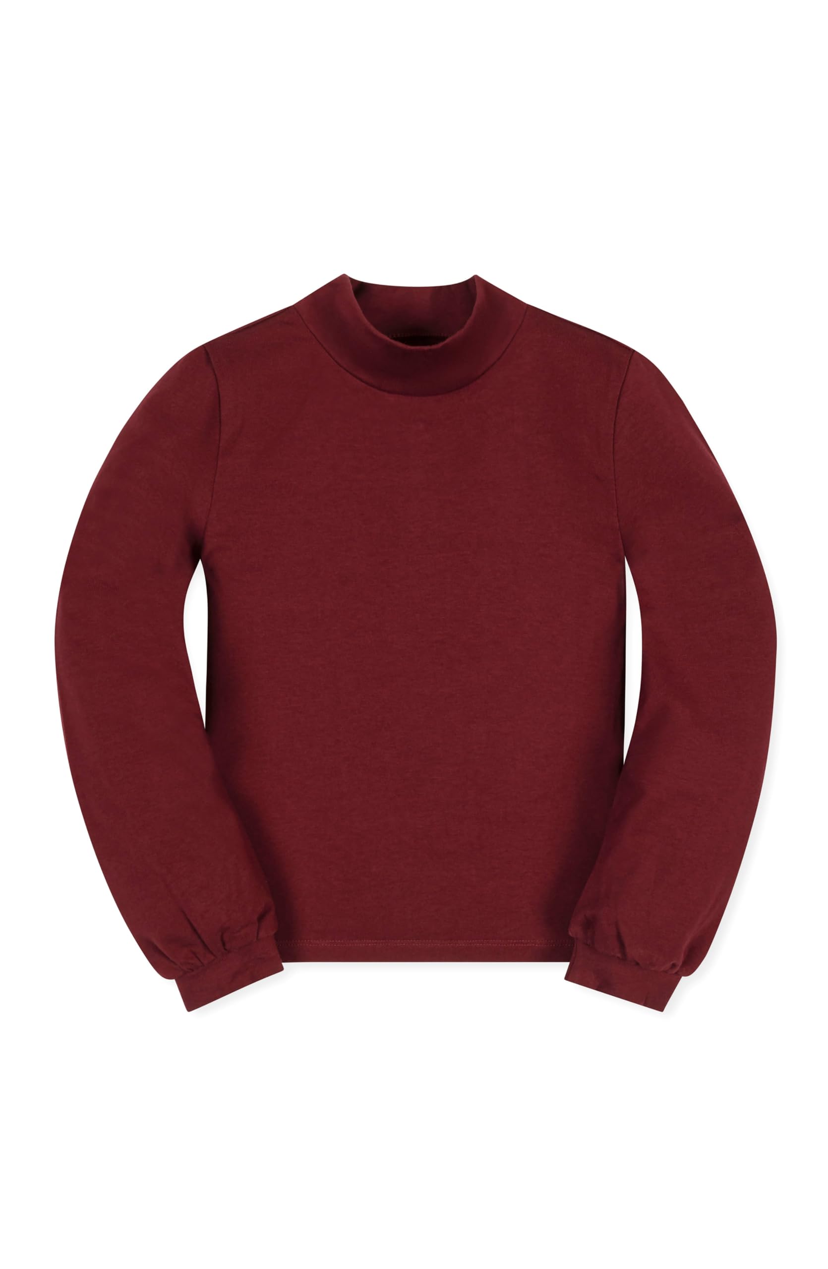 Hope &amp; Henry Girls' Peter Pan Mix Media Top